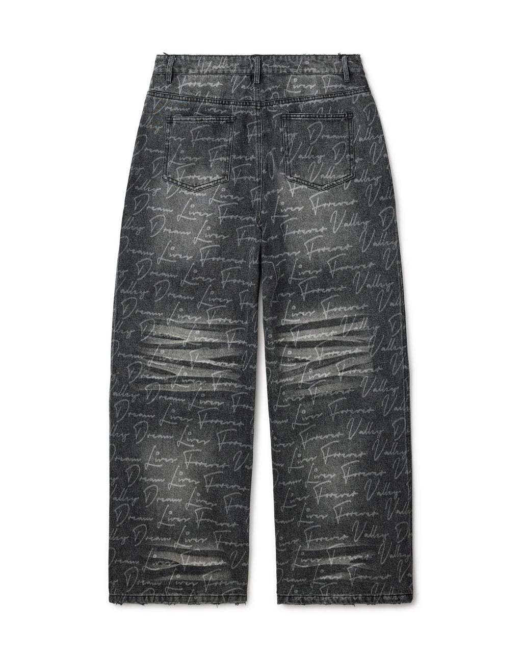 BLACK LETTER TO VALE DENIM