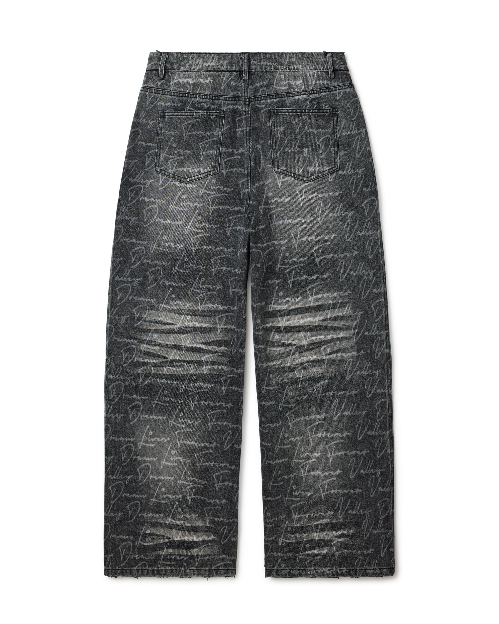 BLACK LETTER TO VALE DENIM