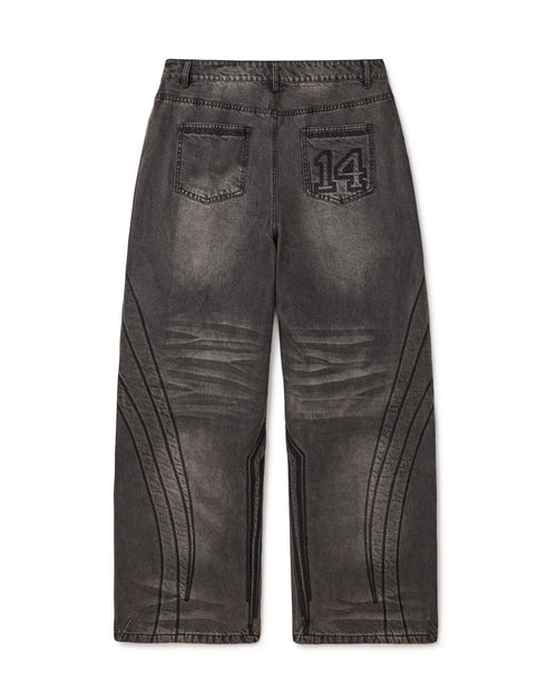 BLACK MOTOCROXXX PINES DENIM
