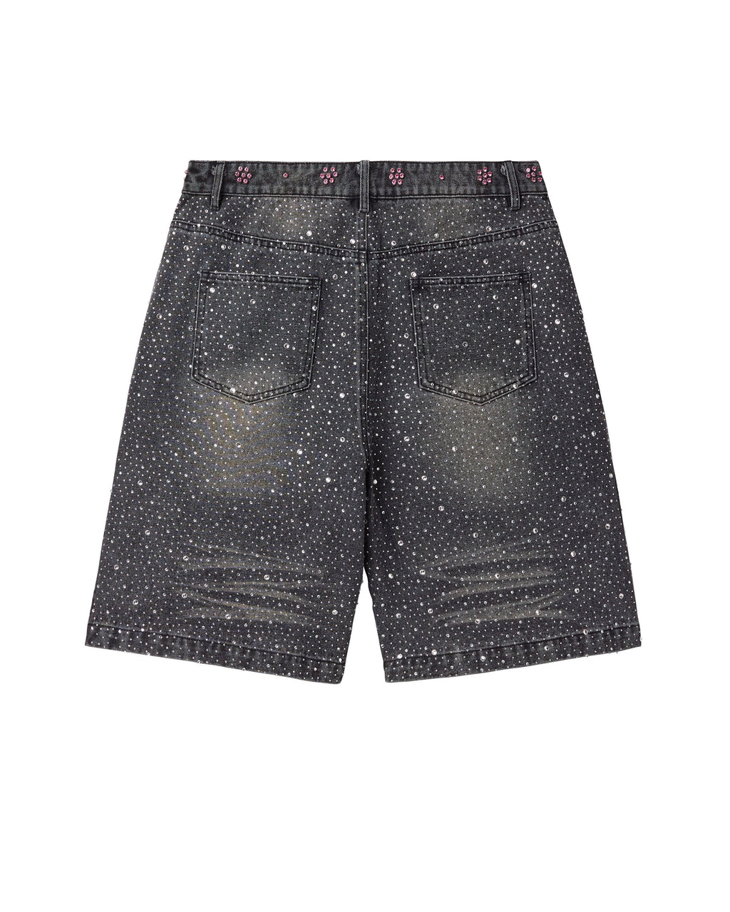 BLACK ICED OUT JORTS