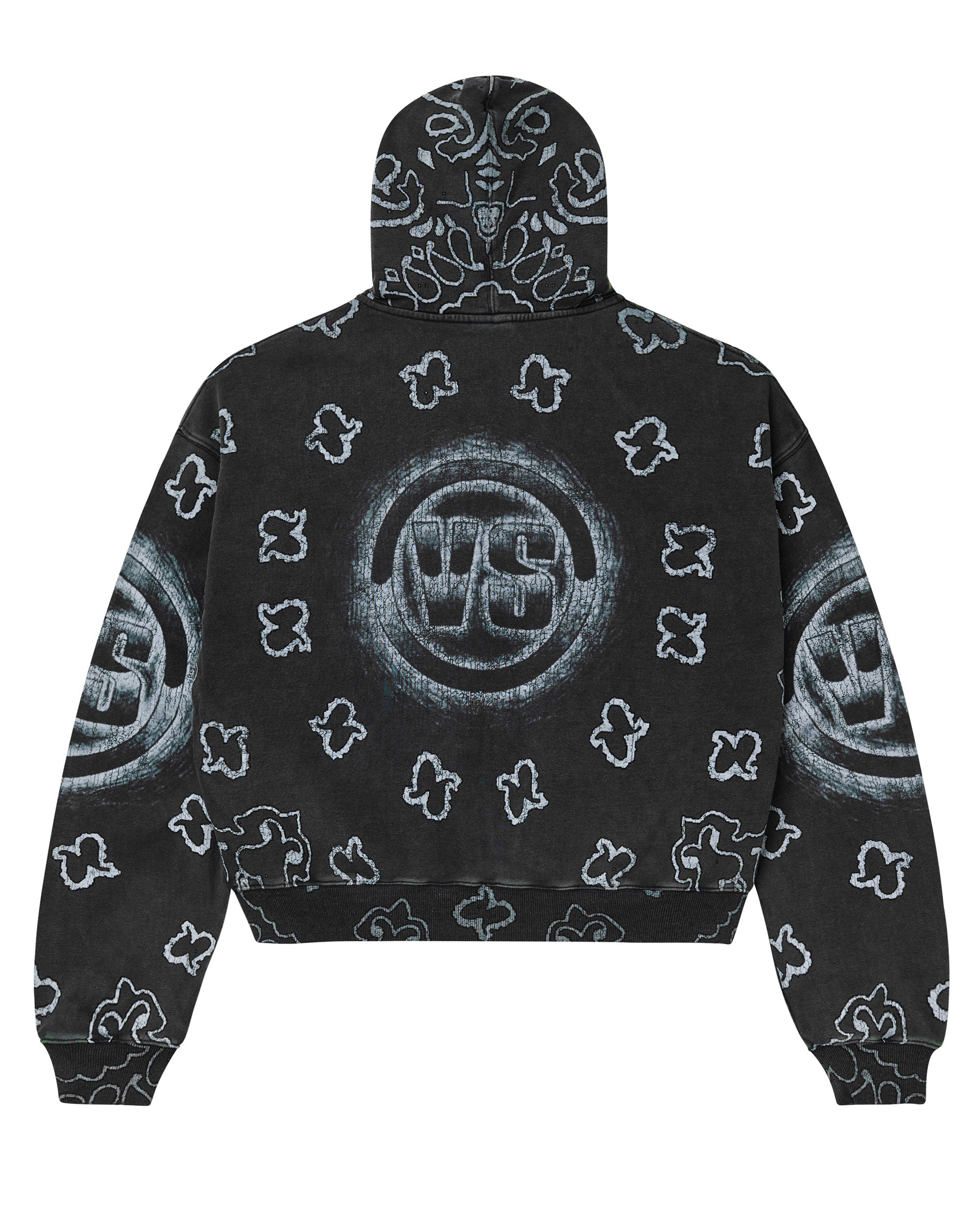 BLACK FLAG ZIP UP