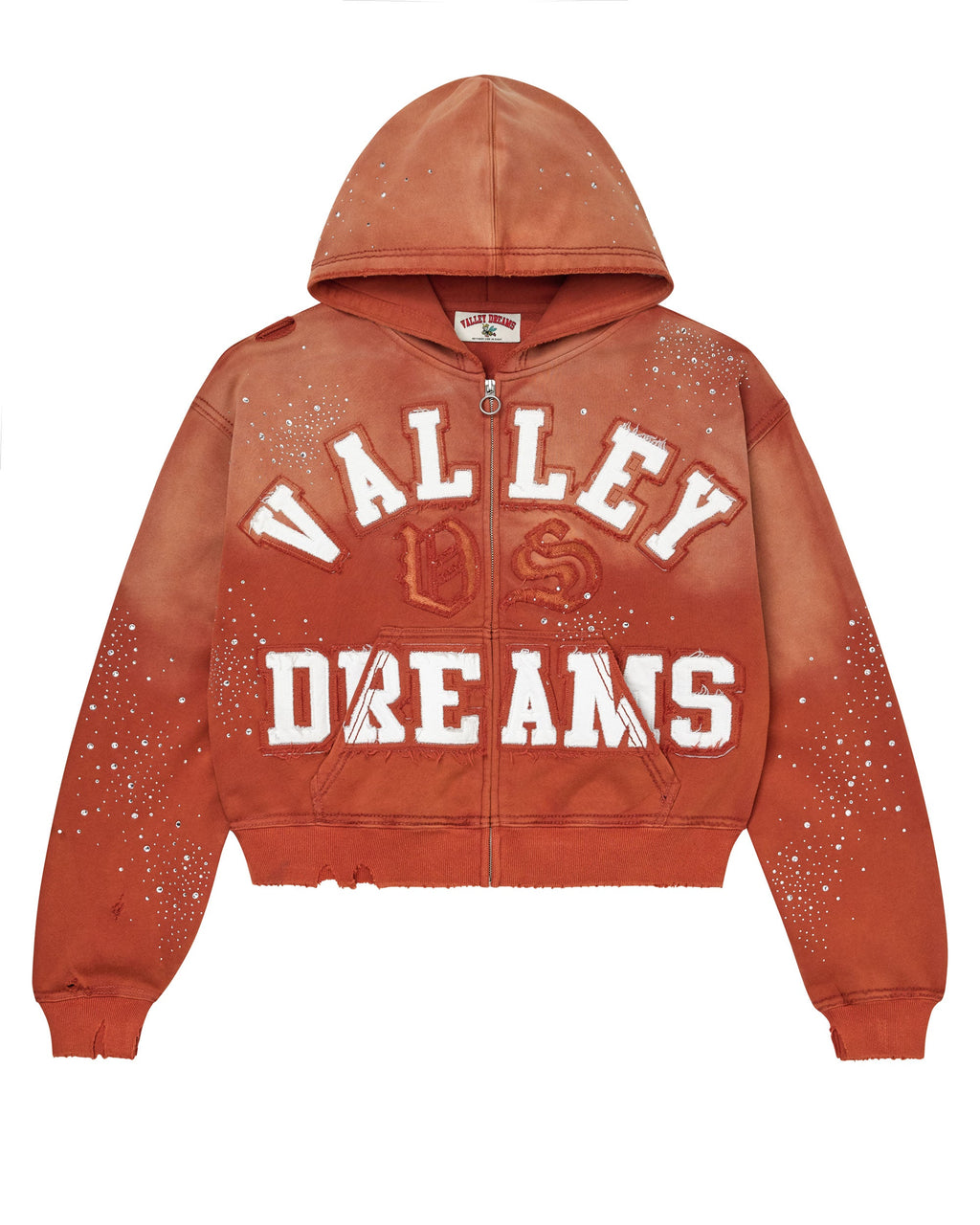 CLASSICO ZIP UP HOODIE [ORANGE]