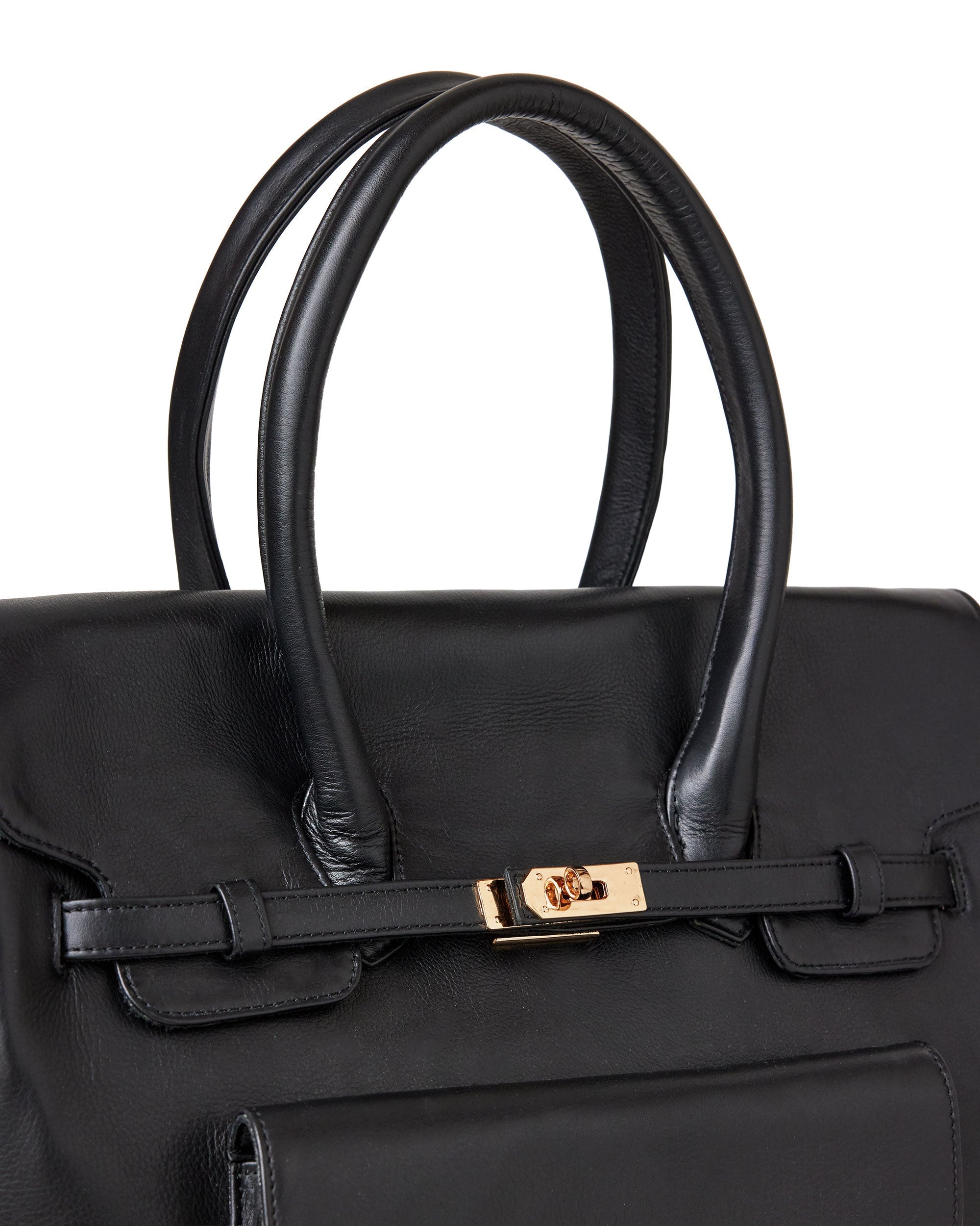 BLACK TRAVEL BAG