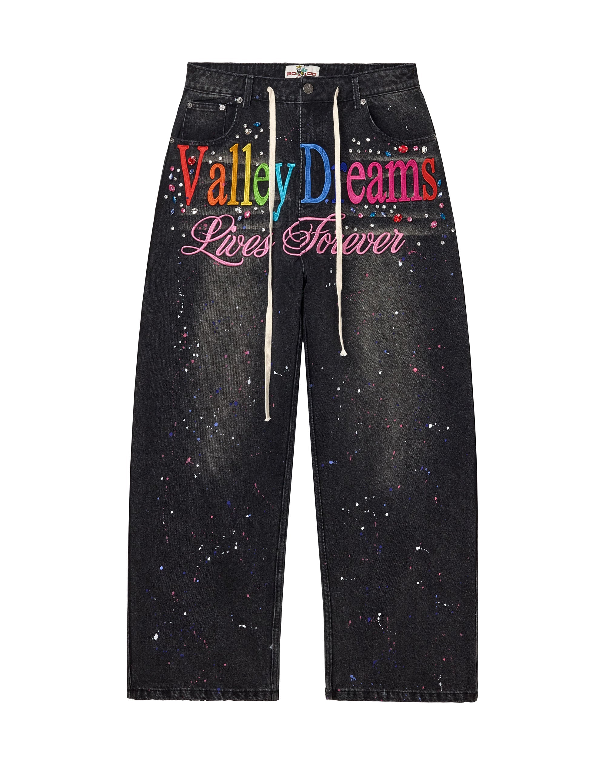 ICE CREAM DENIM [BLACK]