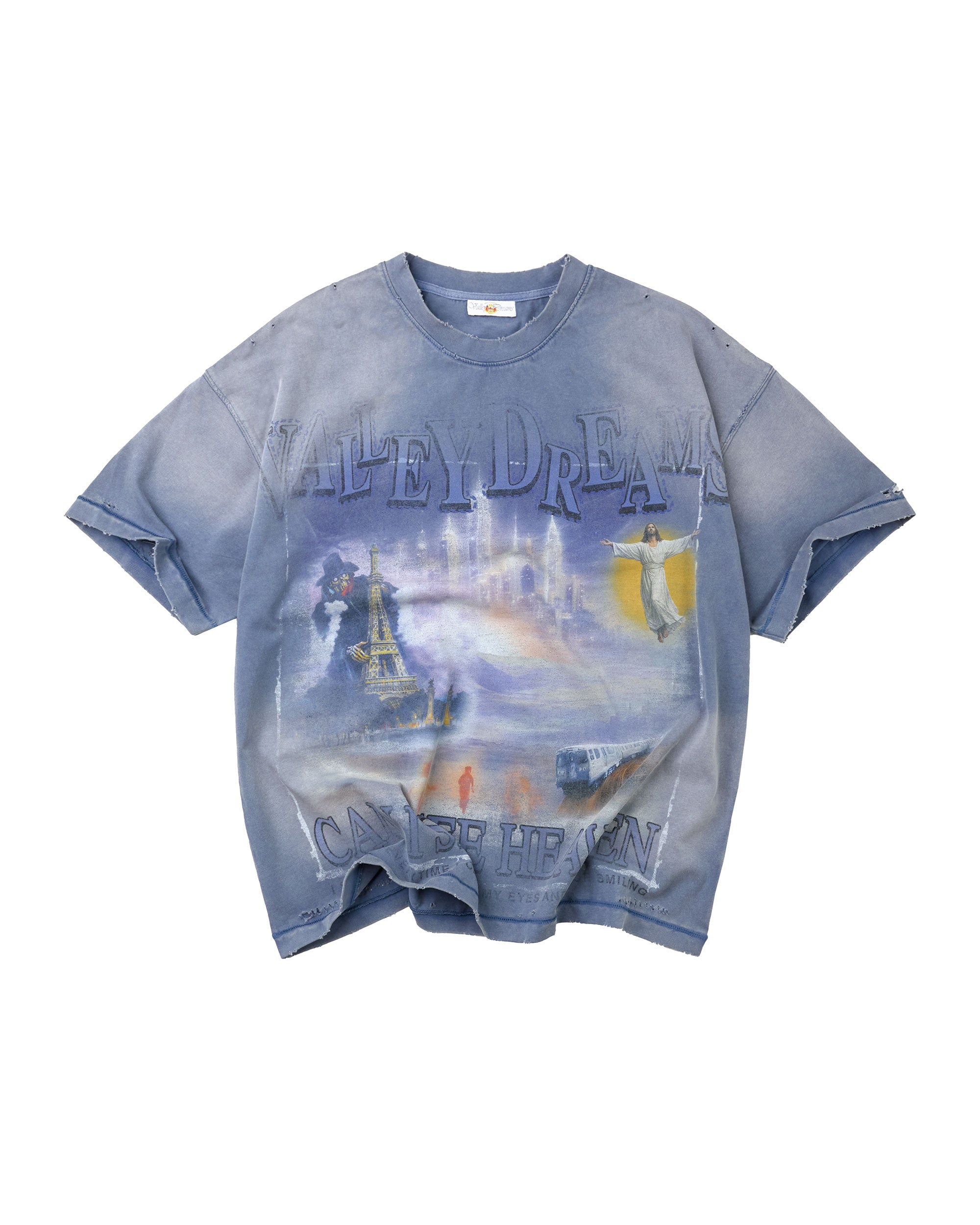 CAN I SEE HEAVEN TEE [BLUE]
