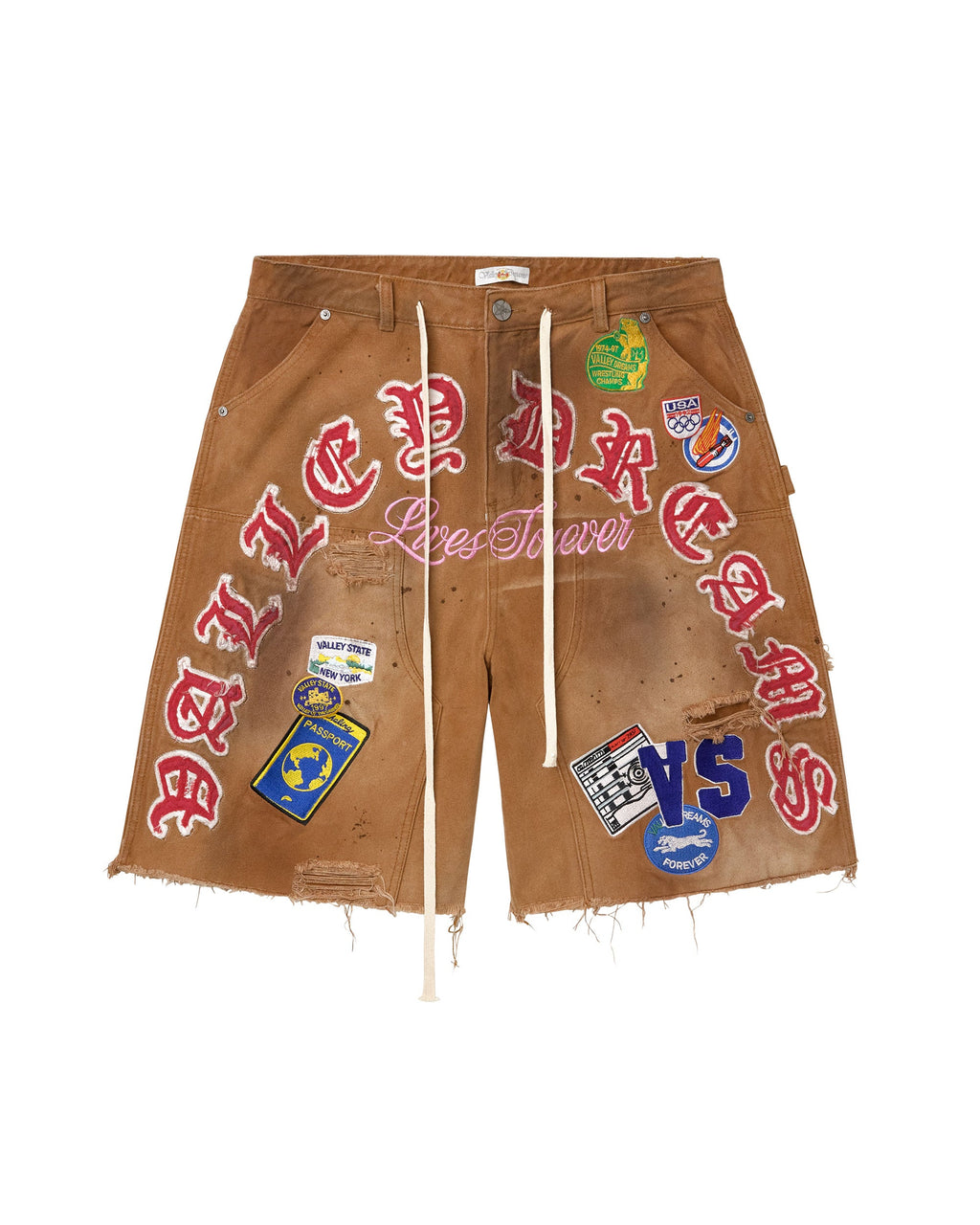 WORKSHOP JORTS [BROWN]