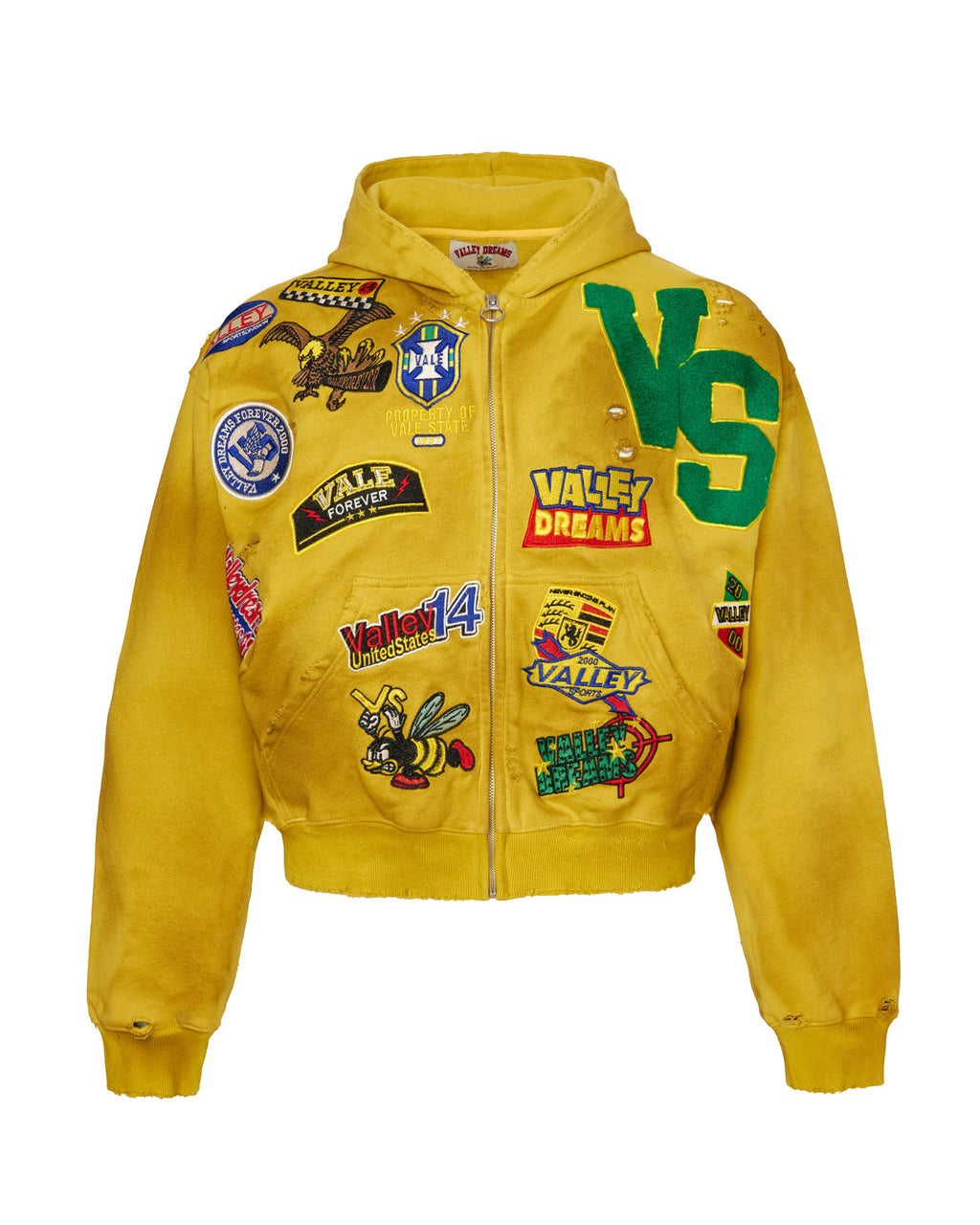 DOODLE ZIP UP