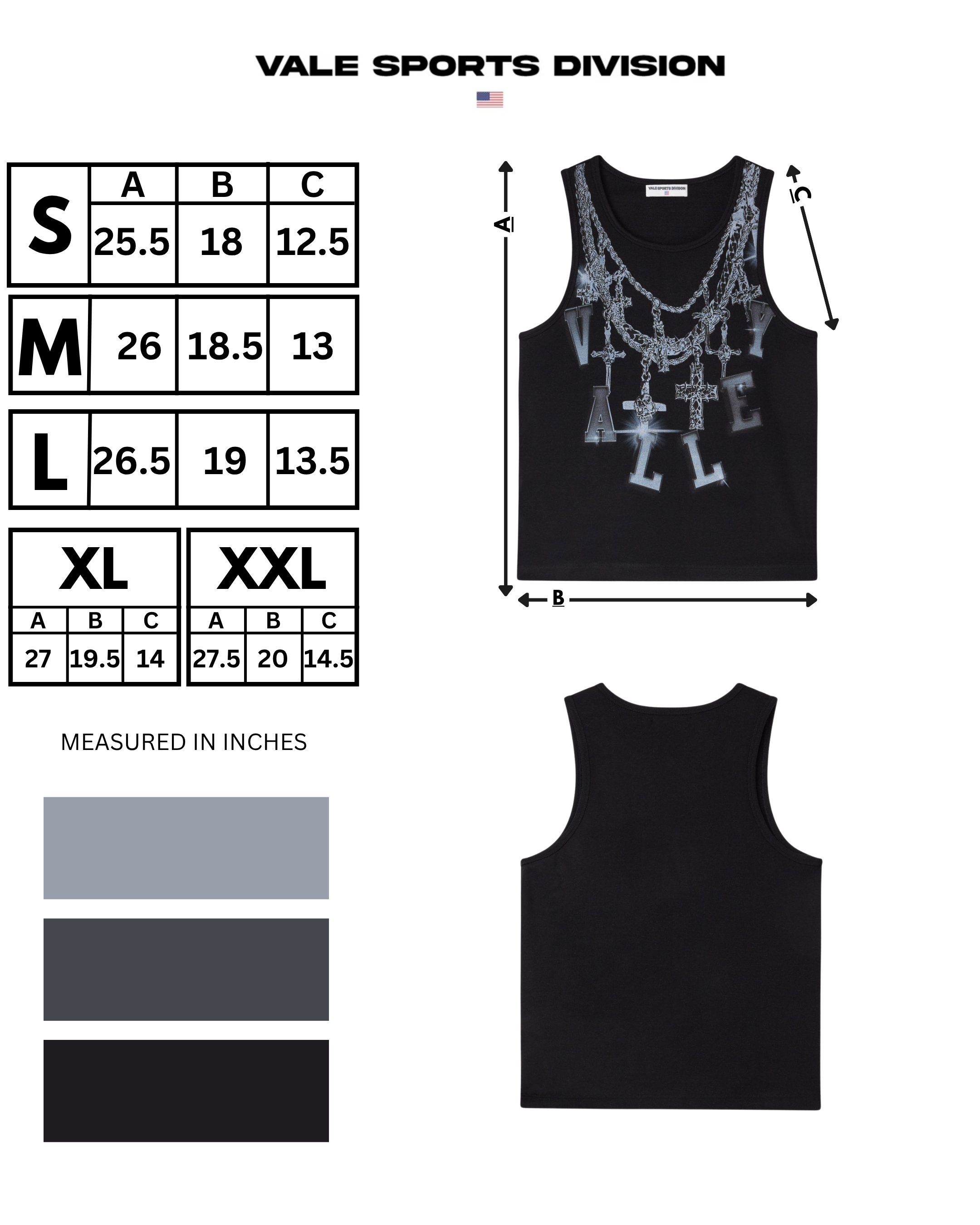 BLACK CHAIN TANK