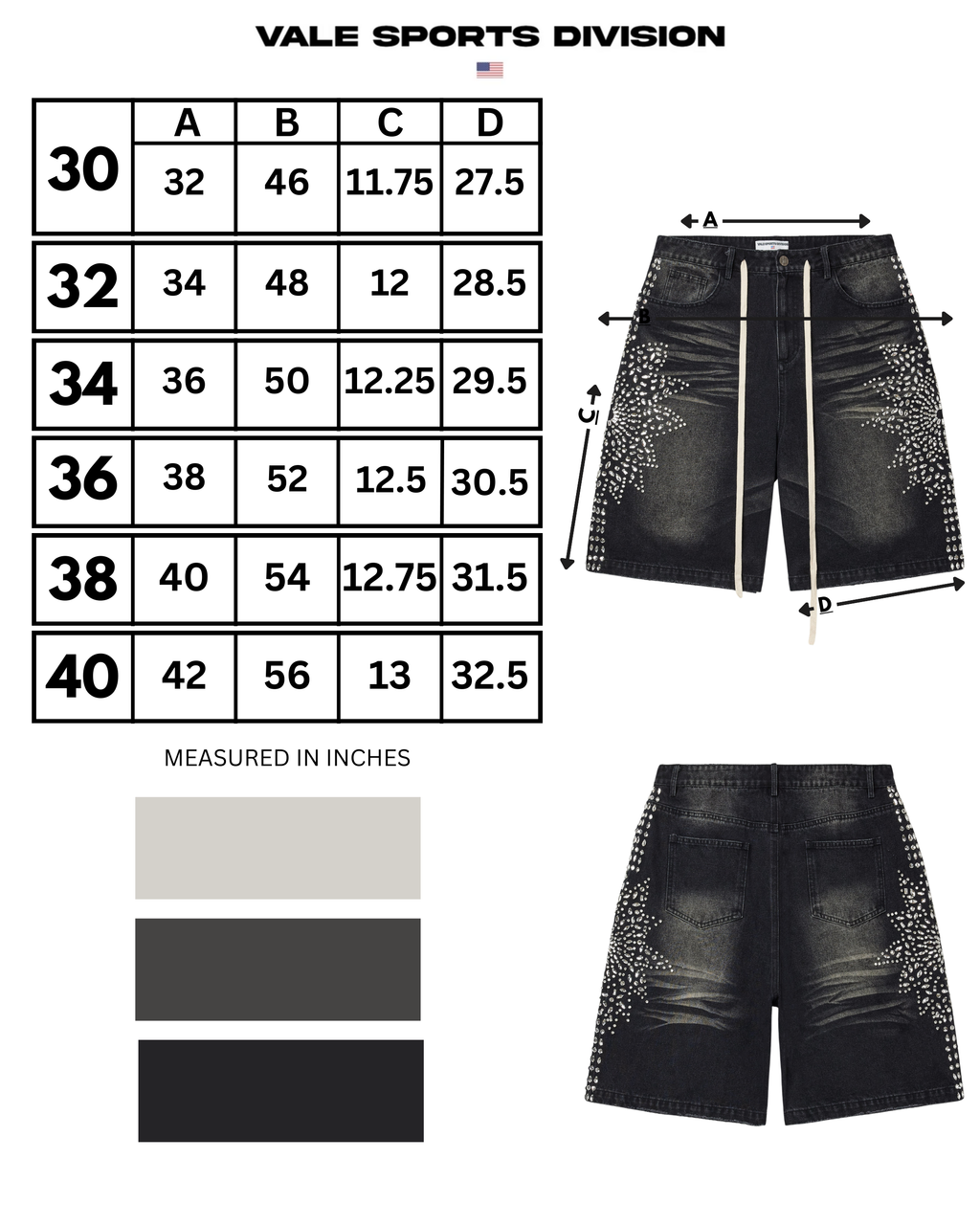 BLACK SIRENS JORTS