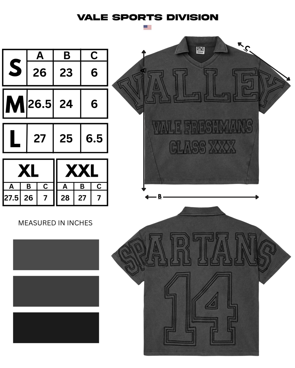 BLACK SPARTAN POLO