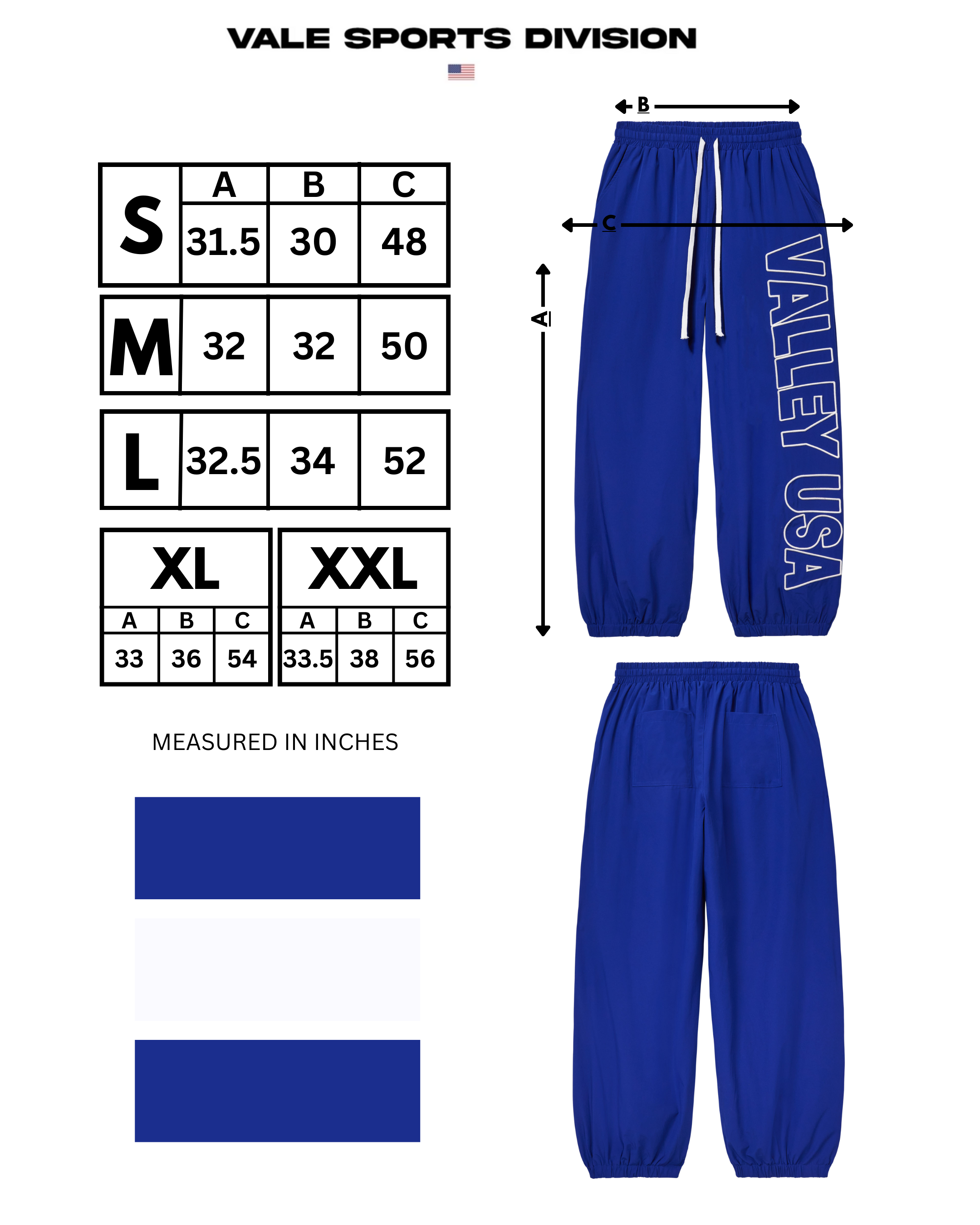 BLUE SWISH SWEATS