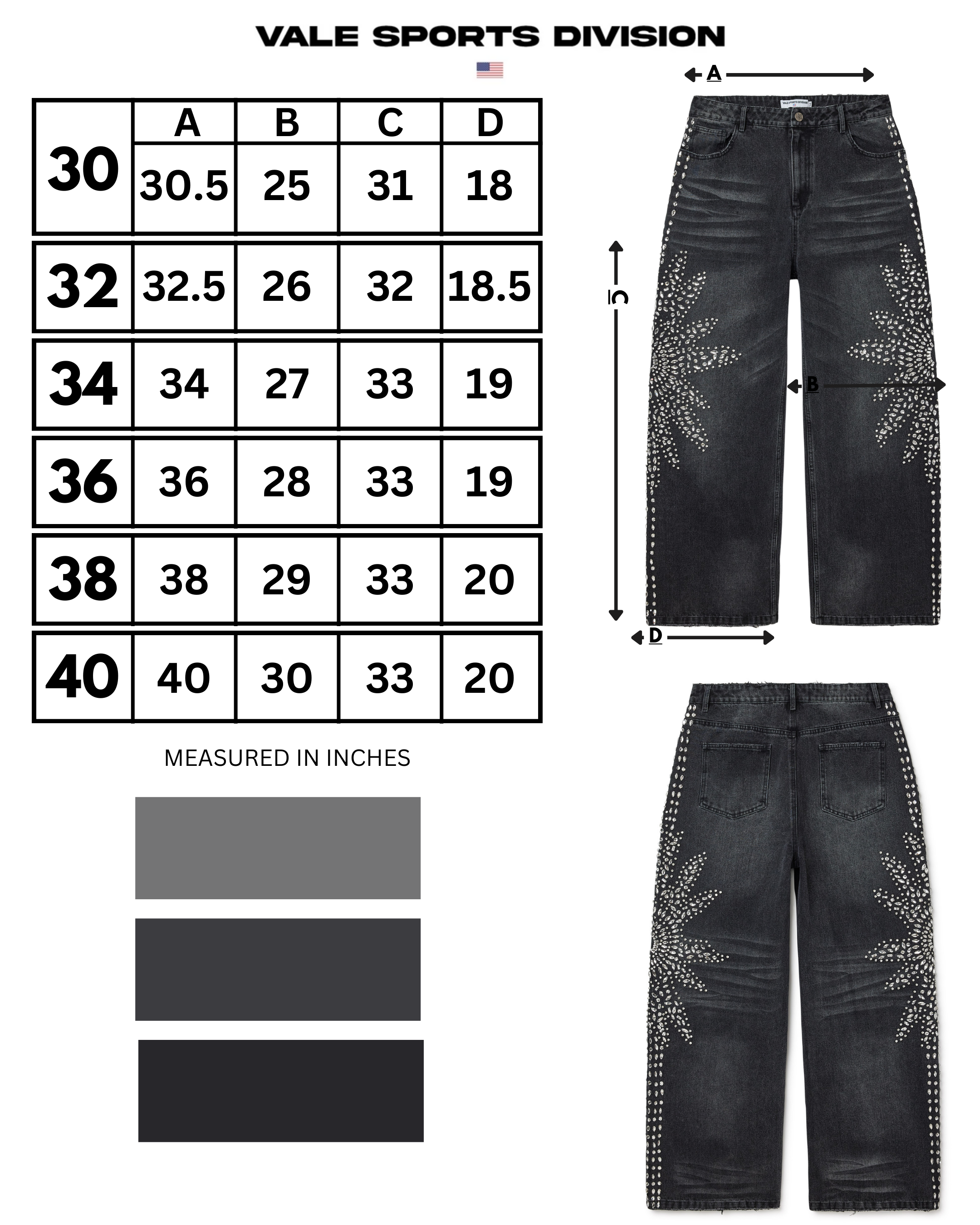 BLACK SIRENS DENIM