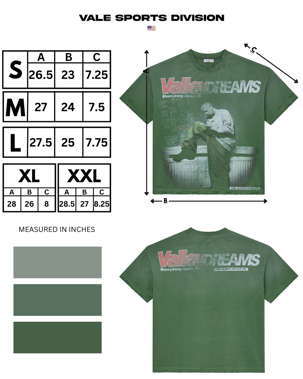 STANLEY TEE [GREEN]