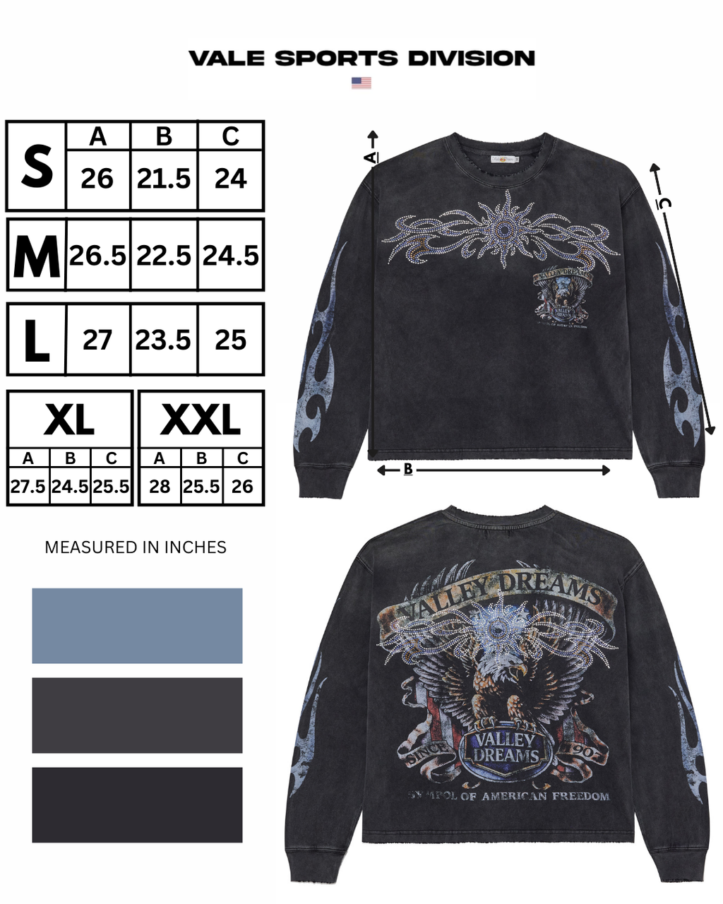 VALLEY BLING LS